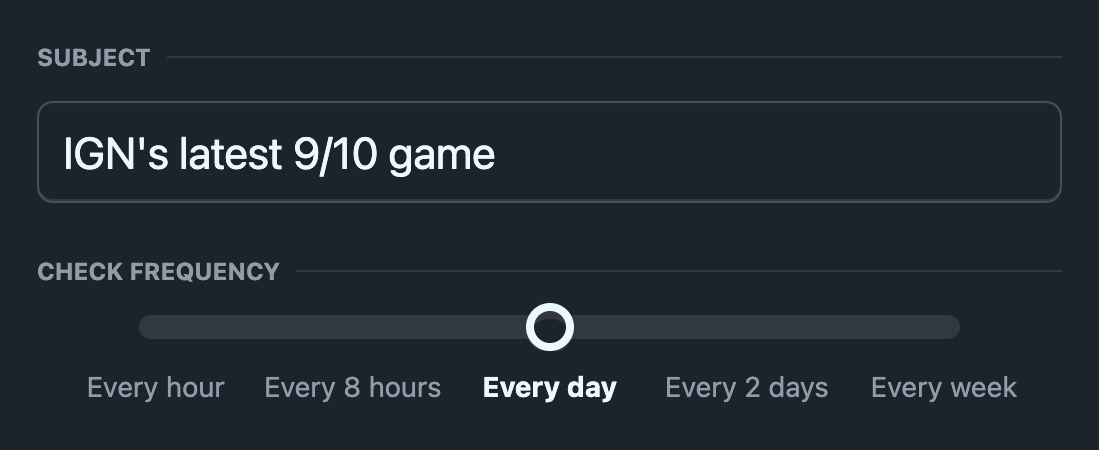 screenshot showing the subject: IGN's latest 9/10 game